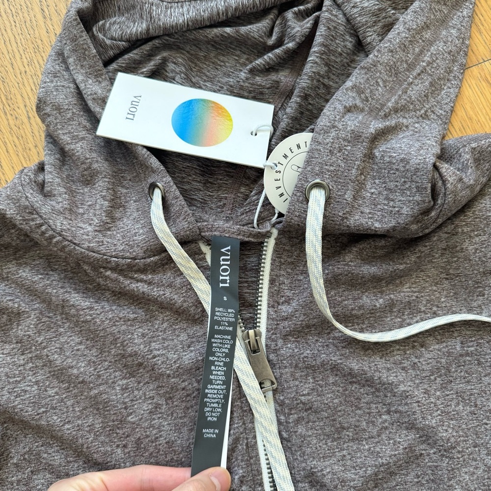 Vuori Halo Performance 2.0 Hoodie Huckleberry Heather